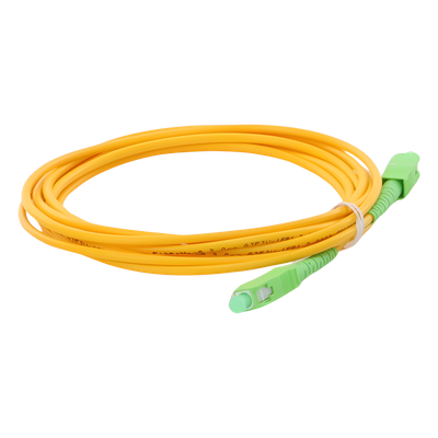 LINKEDPRO BY EPCOM LPSM3SCASCAS2 - Jumper de Fibra Óptica / SC/APC-SC/APC / Monomodo OS2 / Simplex / 2 m (6.56 ft) / 3 mm | SIERRA STORE