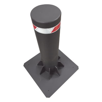 ACCESSPRO XB-220-FHS - Bolardo Fijo de Alta Seguridad / 220 mm Diámetro / 750 mm Altura / 12 mm Espesor Pared / Acero al Carbón / 2.46 | SIERRA STORE