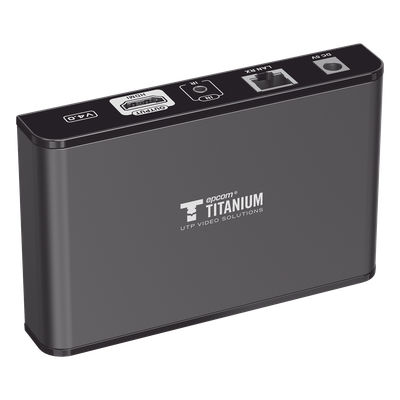 Receptor Compatible para Kits TT-383PRO4.0 / Resolución 1080P@60Hz / Cat 5e/6 / Distancia de 120 m / Control IR / Protocolo HDbitT / | SIERRA STORE