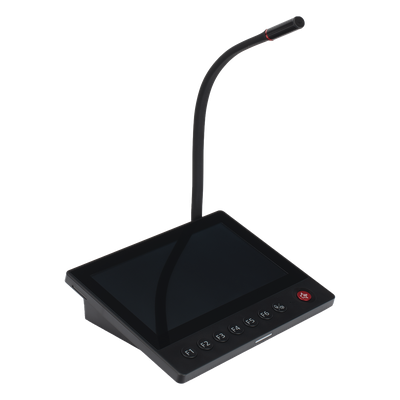 HIKVISION DS-QAZ1MP7G1 - Micrófono IP de Red / Pantalla Táctil 7" / 6 Teclas Programables / PoE 12 VCD / RJ45 10/100 Mbps | SIERRA STORE