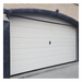 ACCESSPRO GARAGE-127 - Puerta de Garage de Alta Calidad / Linea Central / Color Blanco 12X7 pies,  AISLADA, Estilo Americana | SIERRA STORE