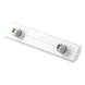 Conector de empalme para riel / Aluminio anodizado / 5 cm y 8 cm / 1.97 in y 3.15 in | SIERRA STORE