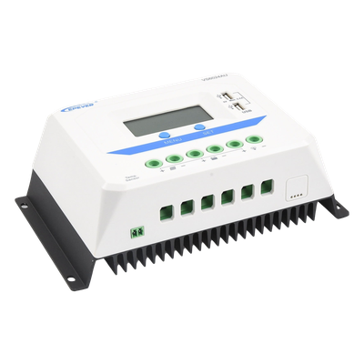 Controlador Solar PWM / 60A / 12/24V Auto / Doble USB / Pantalla LCD / VOC 50V / Tierra Positivo Común / Entrada 9V-32V | SIERRA STORE
