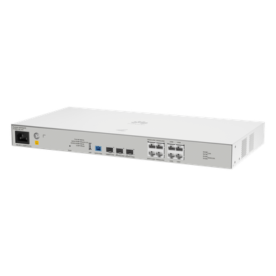 OLT Compacta / 2 Puertos GPON / 1 Puerto XGS-PON Uplink / 8 Puertos Gigabit / Mini FTTH / 256 ONTs / Libre de Licenciamiento | SIERRA STORE