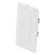 Apagador Dúplex de 10 A/ 127 V CA ~ 60 Hz /  1 1/2 Módulos / Color Blanco. | SIERRA STORE