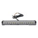 Luz Auxiliar LED / 45 LEDs Tricolor / 11.42" / Lente Transparente / SAE / 12-24 VDC / Halo Rojo | SIERRA STORE