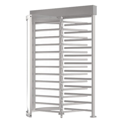 Torniquete de cuerpo completo / Bidireccional / Acabado acrílico y acero inoxidable / Paneles cristalinos en marco de aluminio | SIERRA STORE