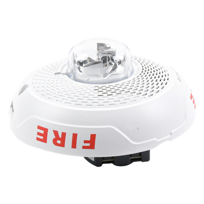 Bocina-estrobo de techo / Doble voltaje 25-70.7 Vrms / Candela 15-177 cd / 400-4,000 Hz / Serie L | SIERRA STORE