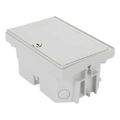 Caja de Suelo Estanca / IP66 / Interior y Exterior / Sistema de Drenaje / Cierre de Seguridad / Alta Resistencia | SIERRA STORE