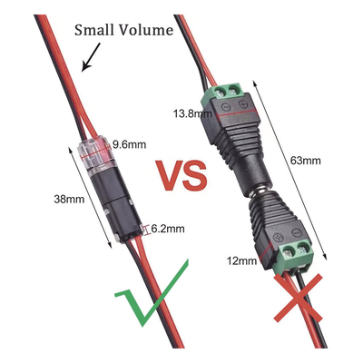 Conectores enchufables / 2 pines / 22-18 AWG / 0.35-0.75 mm² / 25 piezas / -20°C a +80°C | SIERRA STORE