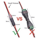 Conectores enchufables / 2 pines / 22-18 AWG / 0.35-0.75 mm² / 25 piezas / -20°C a +80°C | SIERRA STORE