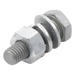 Tornillo estructural de alta presión / 1/2" x 1-3/4" / A325 / Con tuerca y arandela plana | SIERRA STORE