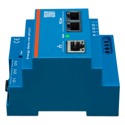 Contador de Energía Trifásico / 75 A / 3 Fases / Ethernet y VE.Can / Actualización 100 ms / Transformadores CT Incluidos | SIERRA STORE
