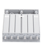EPCOM INDUSTRIAL SYS-4533-3PV2 - Duplexer UHF / 6 Cavidades / 470-490 MHz / 50 Watt / 5 MHz Separación / 80 dB Aislamiento / BNC | SIERRA STORE