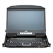 KVM Switch LCD 18.5" (7.3 in) | Consola Dual Rail 1U | 4 Puertos USB HDMI | Multi-View Quad-PiP-PbP-PoP | Resolución 1920x1200 @ 60Hz | SIERRA STORE