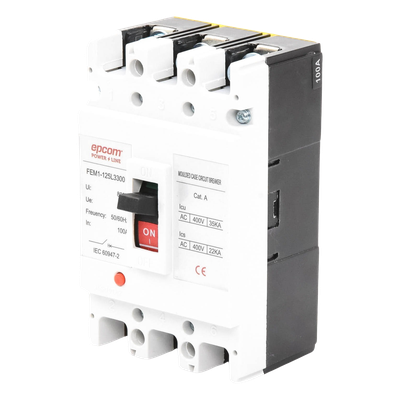 Interruptor Térmico 3P / 100 A / 690 V CA / Alta Capacidad de Ruptura / Aplicaciones Fotovoltaicas AC / -5°C a +40°C | SIERRA STORE