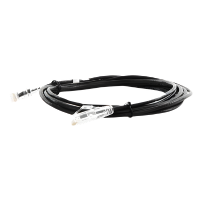 LINKEDPRO BY EPCOM LP-UT6A-300-BK28 - Cable de Parcheo Slim UTP Cat6A / 3 m (9.84 ft) / 28 AWG / 10 Gbps / RJ45 Chapado en Oro | SIERRA STORE