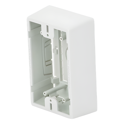 SIEMON CT4-BOX-02 - Caja de Montaje Superficial / Para Placas de Pared Universales / Color Blanco / Compatible con Anillos de | SIERRA STORE