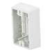 SIEMON CT4-BOX-02 - Caja de Montaje Superficial / Para Placas de Pared Universales / Color Blanco / Compatible con Anillos de | SIERRA STORE