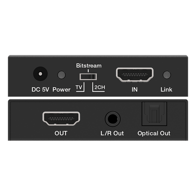 Desincrustador de audio HDMI / 18 Gbps / 4K@60Hz / 8K@60Hz / 32 canales / Dolby Atmos / 0.39 x 0.26 x 0.08 ft | SIERRA STORE