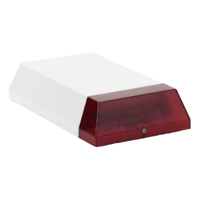 Sirena Inalámbrica / Batería de Litio 19 Ah / RF 200 m (656.2 ft) / Nivel Sonoro 100 dB / IP55 / Transmisor Universal | SIERRA STORE