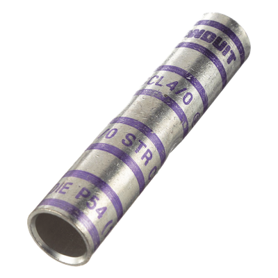 PANDUIT SCL4/0-X - Empalme de Compresión a Tope / Barril Largo de Cobre / Cable 4/0 AWG / 1 Pieza | SIERRA STORE