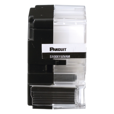 PANDUIT S100X225VAM - Casete de Etiquetas Autolaminadas / 125 Unidades / 1 x 2.25 Pulgadas (25.4 x 57.2 mm) / Cables 8-4 AWG | SIERRA STORE