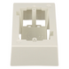 PANDUIT JB1IW-A - Caja de Pared Superficial / ABS Resistente / 5.09 x 3.34 x 1.75 in / Salidas 1/2, 3/4, 1 in / Blanco Mate | SIERRA STORE