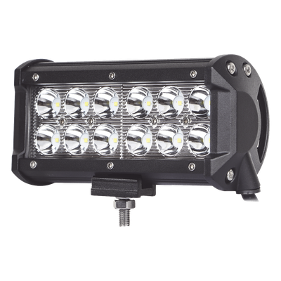 Barra de Luz LED / 12 LED / 1500 Lúmenes / 18 W / 10-30 Vcc / IP67 / 6.5 Pulgadas | SIERRA STORE