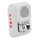 Sirena de Baja Frecuencia con Estroboscopio / 520 Hz / 7 Niveles de Candela / 2 Hilos / Montaje en Muro | SIERRA STORE