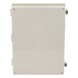 Gabinete Plástico ABS / Uso en Intemperie / 350 x 460 x 160 mm / Puerta Transparente de Policarbonato / Cierre con Broches Inoxidables | SIERRA STORE