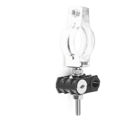 Sujetador de Cable para Torre / 2 Cables 6-8 mm / Abrazadera 1 1/4 in (32 mm) / Plástico de Alta Resistencia / Incluye Hardware | SIERRA STORE