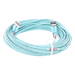 PANDUIT FZ2ERLNLNSNM020 - Jumper de Fibra Óptica / Multimodo OM4 50/125 / LC-LC Dúplex / OFNR Riser / 20 m (65.62 pies) / Color Aqua | SIERRA STORE