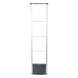 Arco EAS Receptor RF / 8.2 MHz / Alarma 100 dB / Aluminio y Acrílico / 1670 mm (5.5 ft) de Altura / 15 W | SIERRA STORE