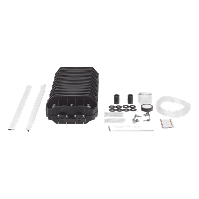 Cierre de Empalme para 24 fusiones de Fibra Óptica Horizontal, Exterior, IP68 | SIERRA STORE