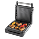 Parrilla Eléctrica / Reducción de Humo 85% / 4 Porciones / 1500 W / Platos Extraíbles / Antiadherente Advanced Tough | SIERRA STORE