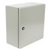 Gabinete IP66 / Acero IK10 / 400x400x200 mm / 15.7x15.7x7.9 in / Placa Trasera Galvanizada / Cerradura con Llave | SIERRA STORE