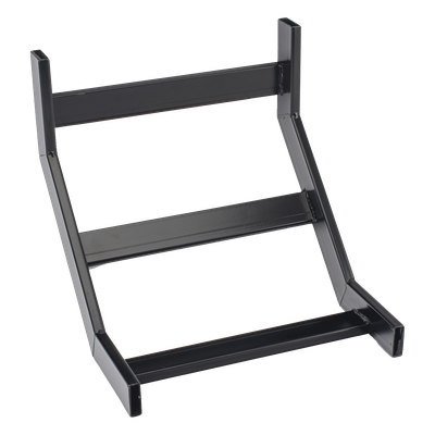 Curva Vertical Interior 90° / Escalera Tubular 1.5' x 12' / Radio 12' (39.4 ft) / Acero con Epóxico Negro / Incluye Accesorios de | SIERRA STORE