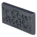 PANDUIT CESUM3-D12 - Pasacables Rectangular de Membrana / IP66 / 12 Orificios / Cables 3 mm a 20 mm / 3.39" x 1.42" / 4.8" (121.9 mm) | SIERRA STORE