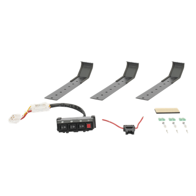 Barra de luces LED de 47", 108 LED, con control de tráfico en color ámbar, dual color rojo/claro, ideal para equipar ambulancias y | SIERRA STORE