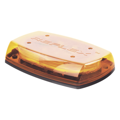 Mini Barra de Luces LED / Ámbar / 4 Módulos 6 LED / 35 Patrones / IP65 / 12-24 VCC / Montaje Permanente | SIERRA STORE