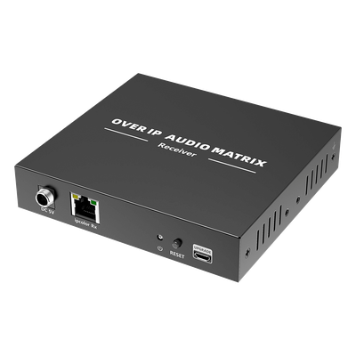 Receptor de Audio sobre IP / PCM 2.0 / Transmisión 120 m (393.7 ft) / Matriz 256x256 / Múltiples Interfaces Analógicas / Protección | SIERRA STORE