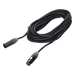 Cable XLR / 3 Polos / Conectores Macho-Hembra / Contactos Dorados 24k / Triple Blindaje / 5 m (16.4 ft) / Nylon Flexible | SIERRA STORE