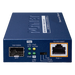 Convertidor de medios PoE++ / 10/100/1000BASE-T / 100/1000BASE-X SFP / 95W 802.3bt / Carcasa metálica / 3.7 x 2.8 x 1.0 pulgadas | SIERRA STORE