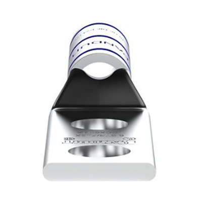 PANDUIT LCCX6-14A-L - Terminal Doble Ojillo / 1/4" / Cable 6 AWG / Espaciado 16 mm (0.63") / 50 Piezas / UL y CSA | SIERRA STORE
