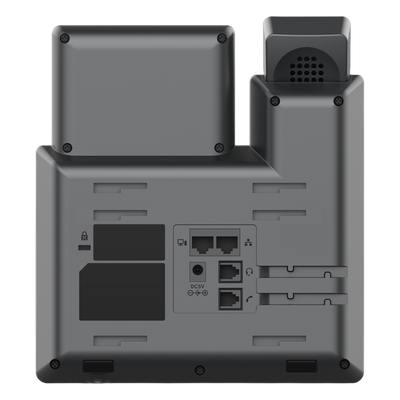 Teléfono IP / 3 Líneas SIP / 12 Botones Virtuales Programables / Pantalla LCD 2.8 Pulgadas / Puertos Gigabit con PoE / Audio HD | SIERRA STORE