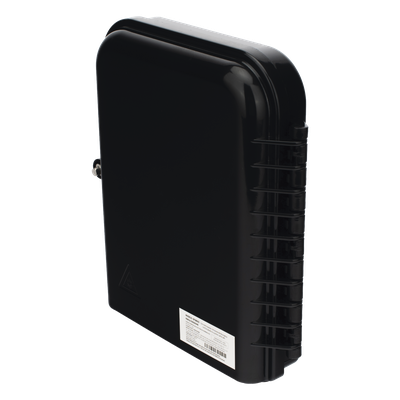 Caja de Empalme FTTx / 24 Fusiones / Splitter 1x8 SC/APC / 8 Acopladores SC/APC / 3 Puertos Troncal / IP65 / Interior-Exterior | SIERRA STORE