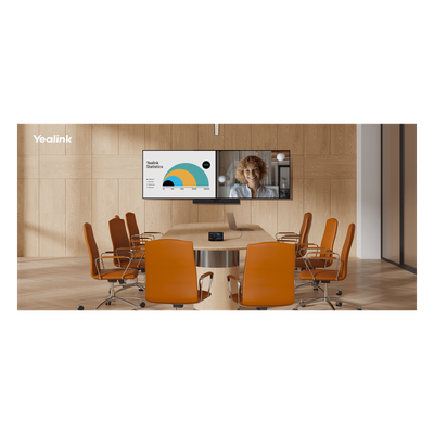 Barra de Videoconferencia / Dual Cámara 48 MP / 4K Ultra HD / Audio 8 Micrófonos MEMS / Android 13 / Wi-Fi 6 / Bluetooth 5.0 / Panel | SIERRA STORE