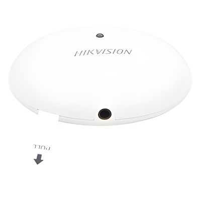 HIKVISION DS-PD1-TP-W - Detector de Temperatura Inalámbrico / Alcance 300 m (984.3 ft) / Cifrado AES-128 / Batería CR2450 3V / -10°C a | SIERRA STORE