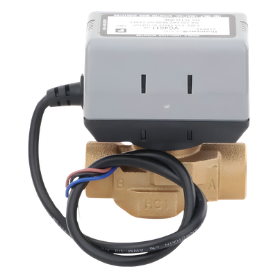 Válvula Motorizada de 2 Vías / Actuador Integrado / Conexión BSPT 3/4" / Control On/Off / 100-130 VCA / Flujo Bidireccional | SIERRA STORE